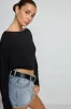 Smooth Dolman Boatneck Top sold by Garage