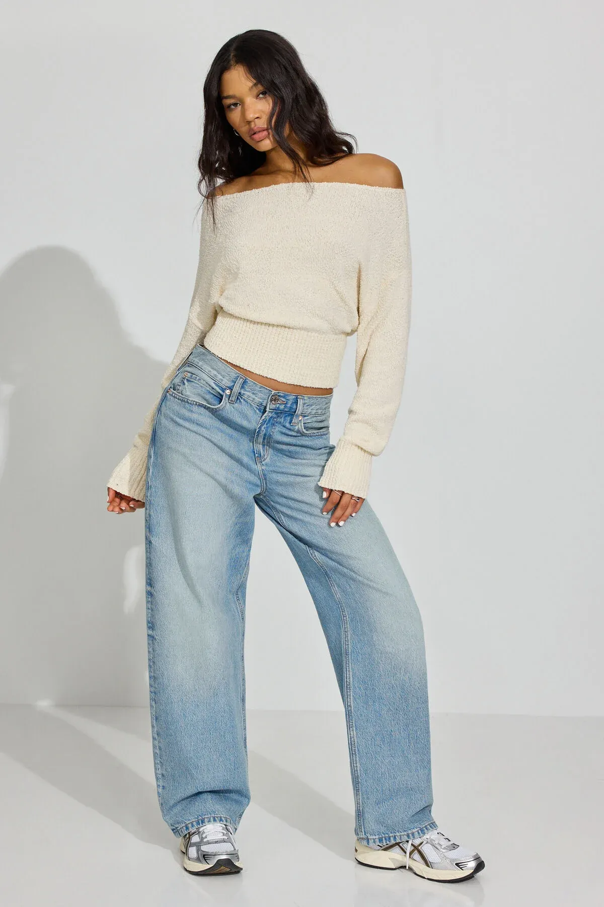 Bouclé Boat Neck Sweater sold by Garage product image thumbnail 2