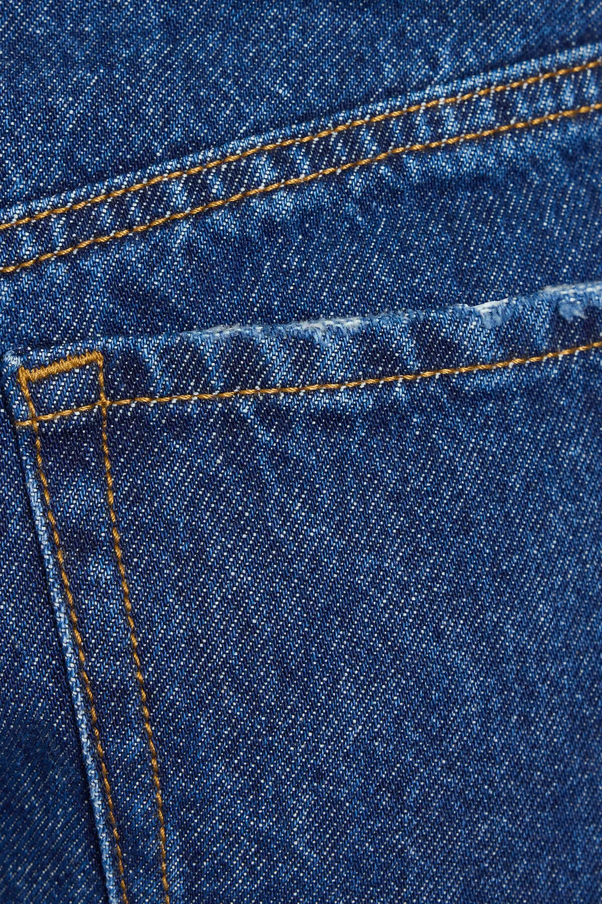 Denim Relaxed A-Line Shorts sold by Garage product image thumbnail 4
