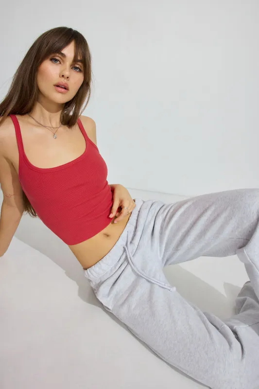 Ribbed Scoop Cami Top sold by Garage