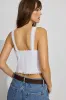 Lace Trim Flyaway Cami Top sold by Garage