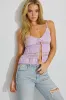 Resort Lace Flyaway Top sold by Garage