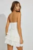 Drop Waist Ruffle Mini Dress sold by Garage