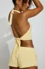High Neck Cowl Top sold by Garage