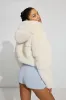 Faux-Fur Puffer Jacket sold by Garage