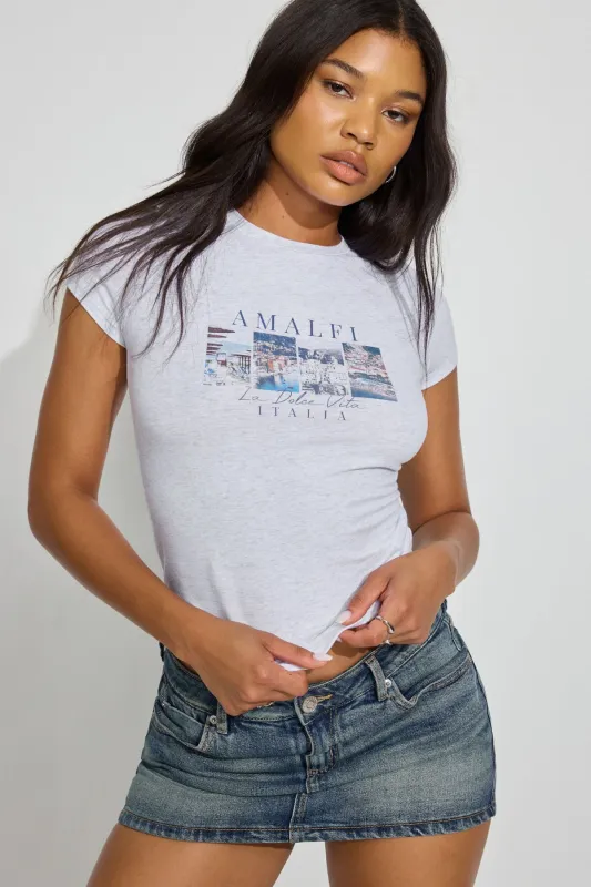 Estelle Longline Tee sold by Garage