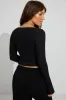 Long Sleeve Boatneck Top sold by Garage