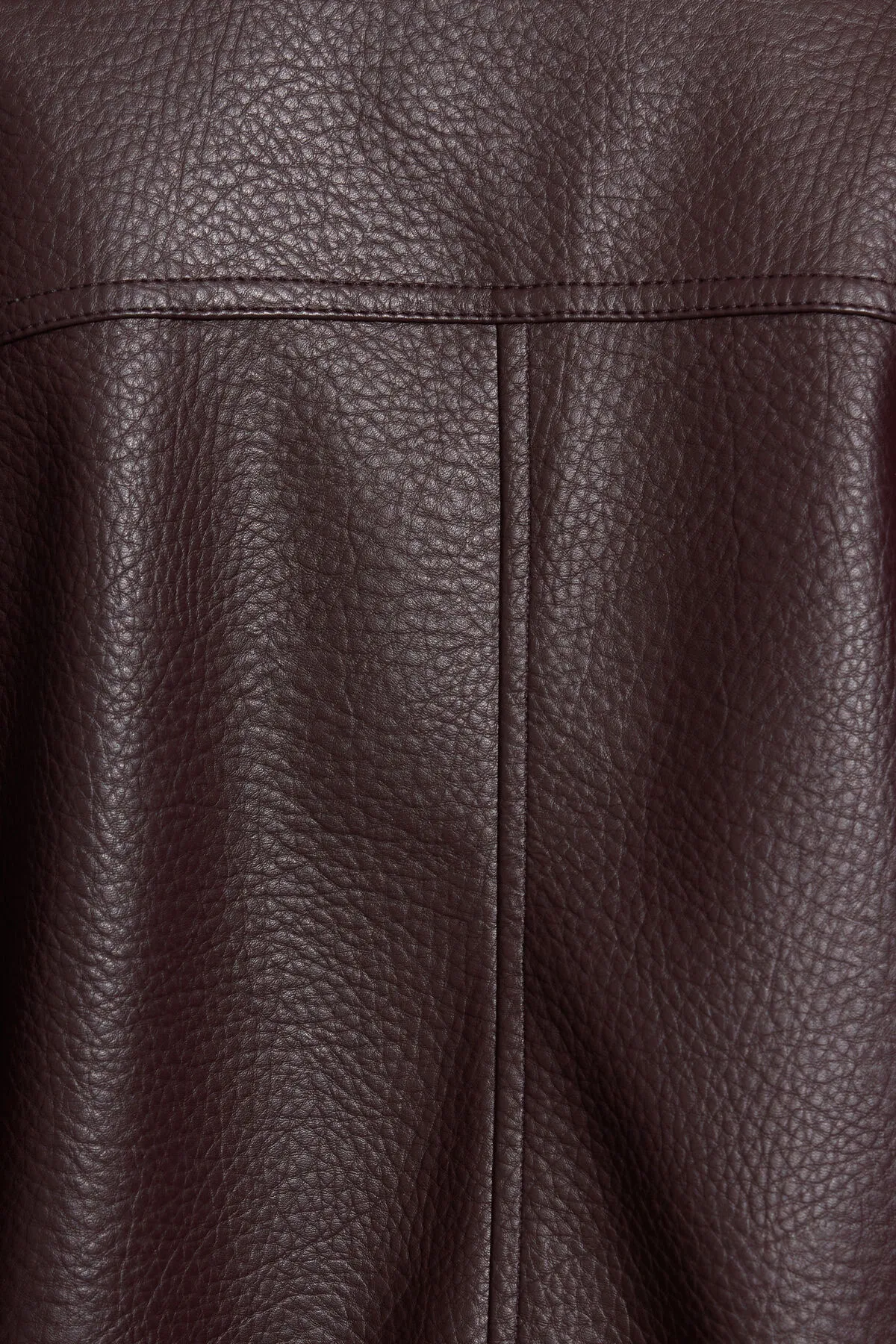 Oversized Faux Leather Bomber sold by Garage product image thumbnail 5