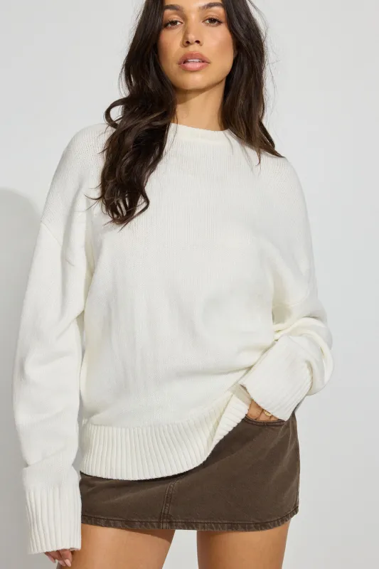 Roxy Long Sleeve Supersoft Crewneck Sweater sold by Garage