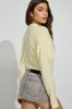 Renee Spongy Cropped Cardigan sold by Garage