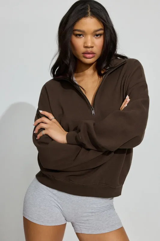 UltraFleece Half Zip Sweatshirt sold by Garage