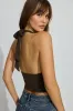 Pixie Plunge Halter Top sold by Garage
