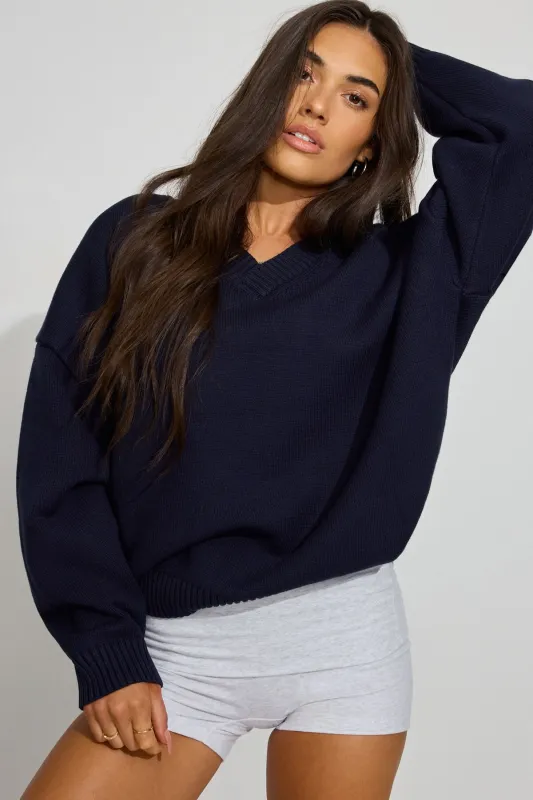 V-Neck Oversized Sweater sold by Garage