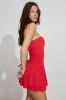 Flirty Hem Tube Romper Dress sold by Garage