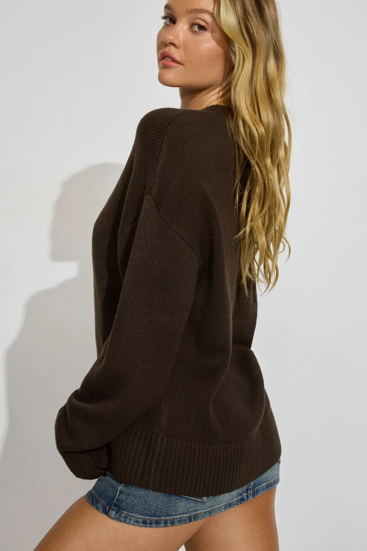 Roxy Long Sleeve Supersoft Crewneck Sweater sold by Garage product image thumbnail 2