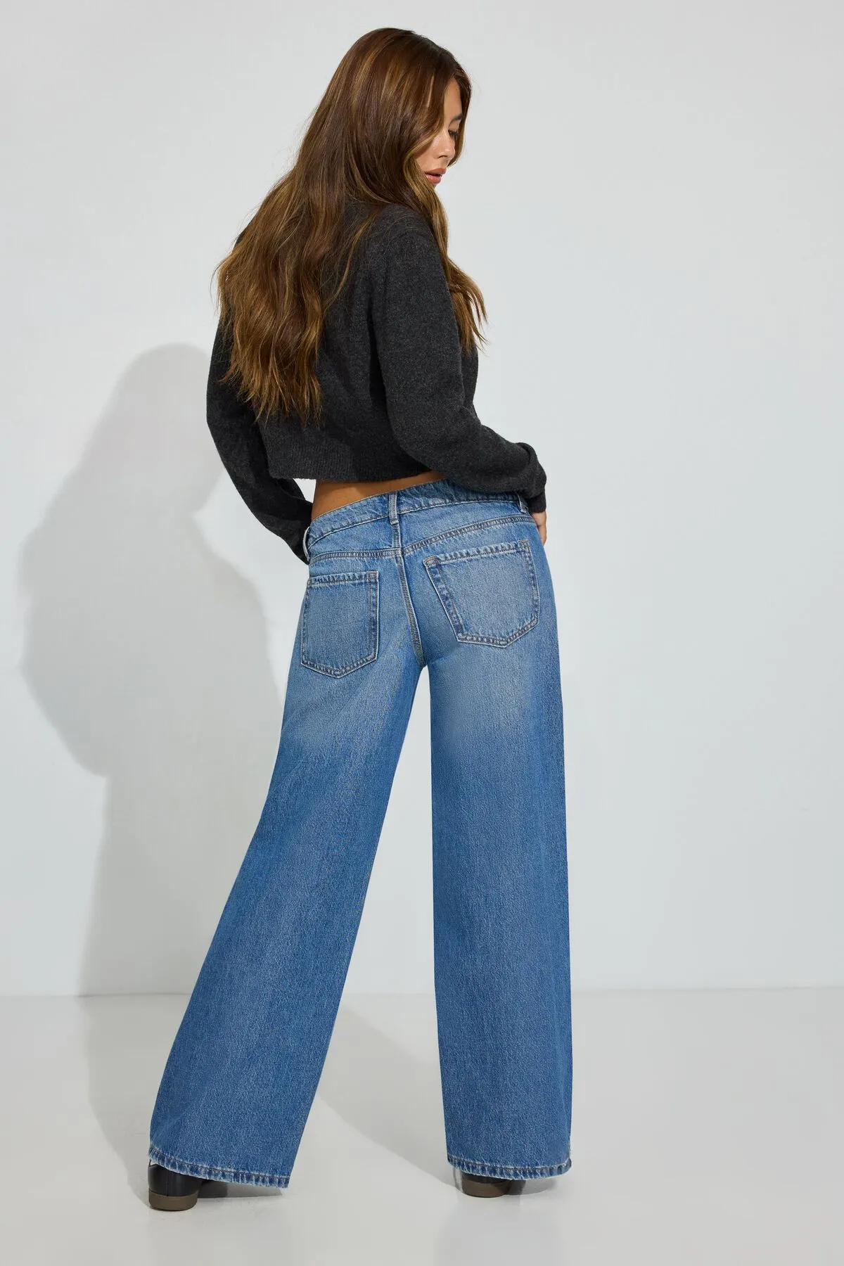 Low Rise Wide Leg Jeans sold by Garage product image thumbnail 3
