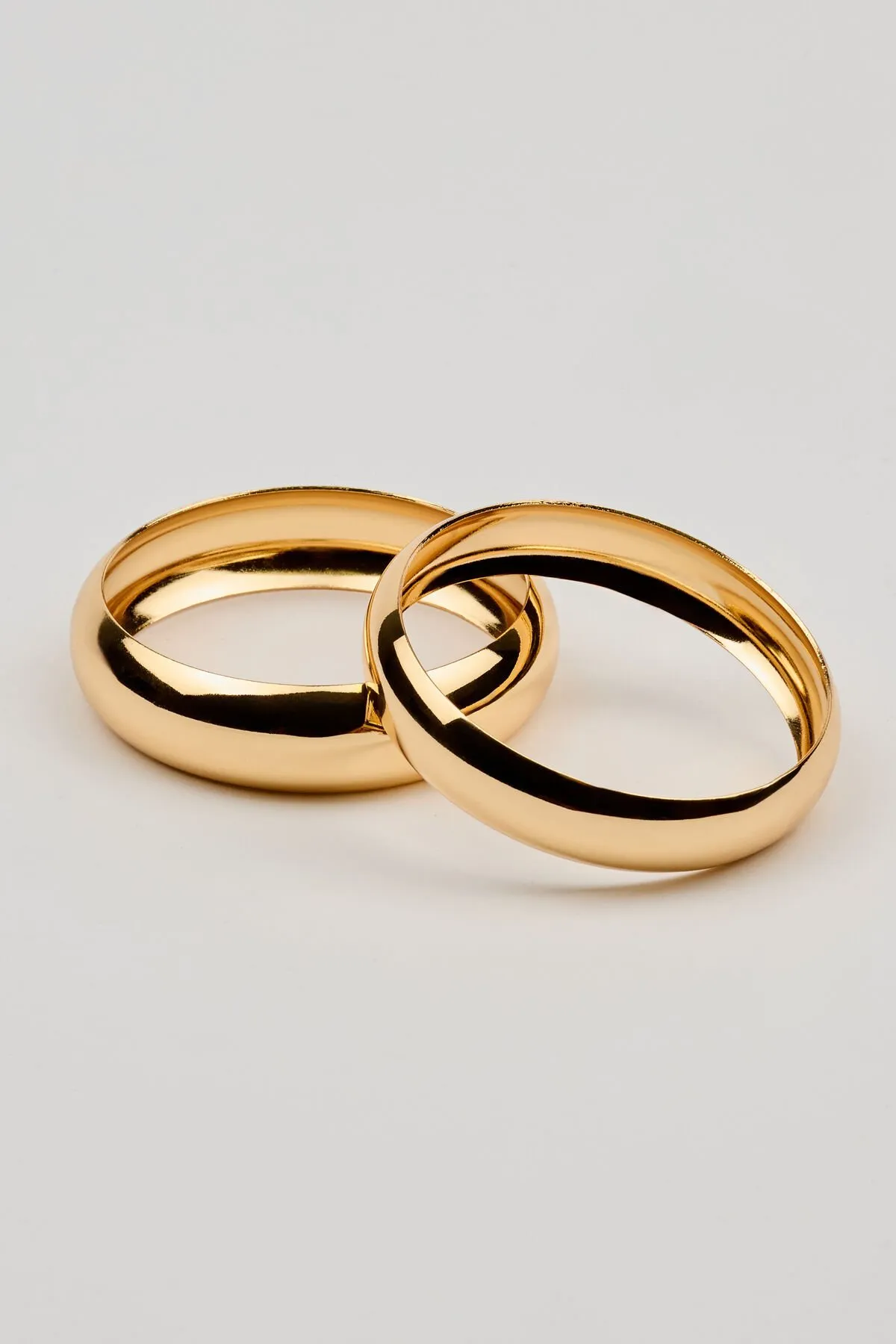 2 Pack Wide Rounded Bangles sold by Garage