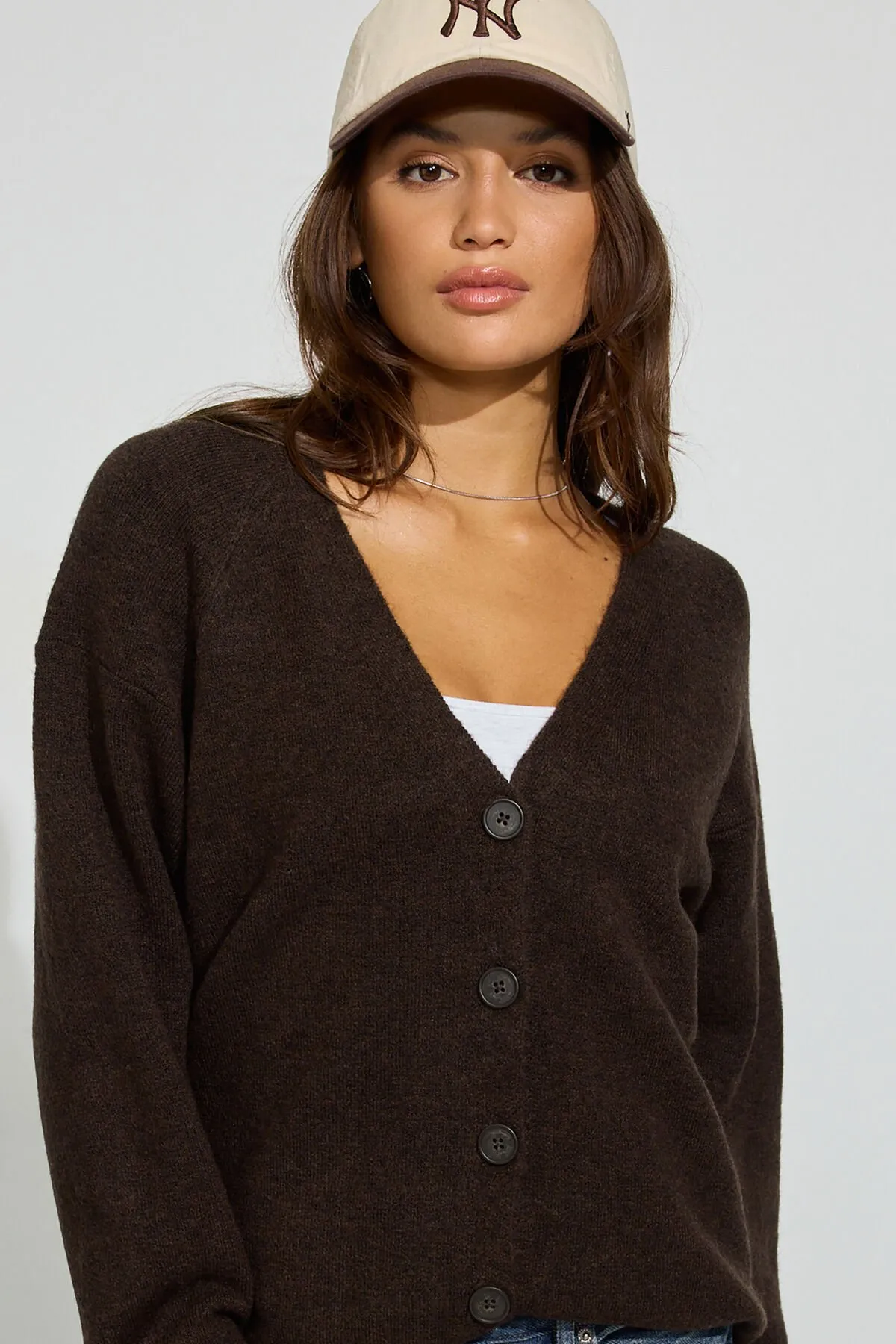 Long Sleeve Spongy Oversized Cardigan sold by Garage product image thumbnail 3