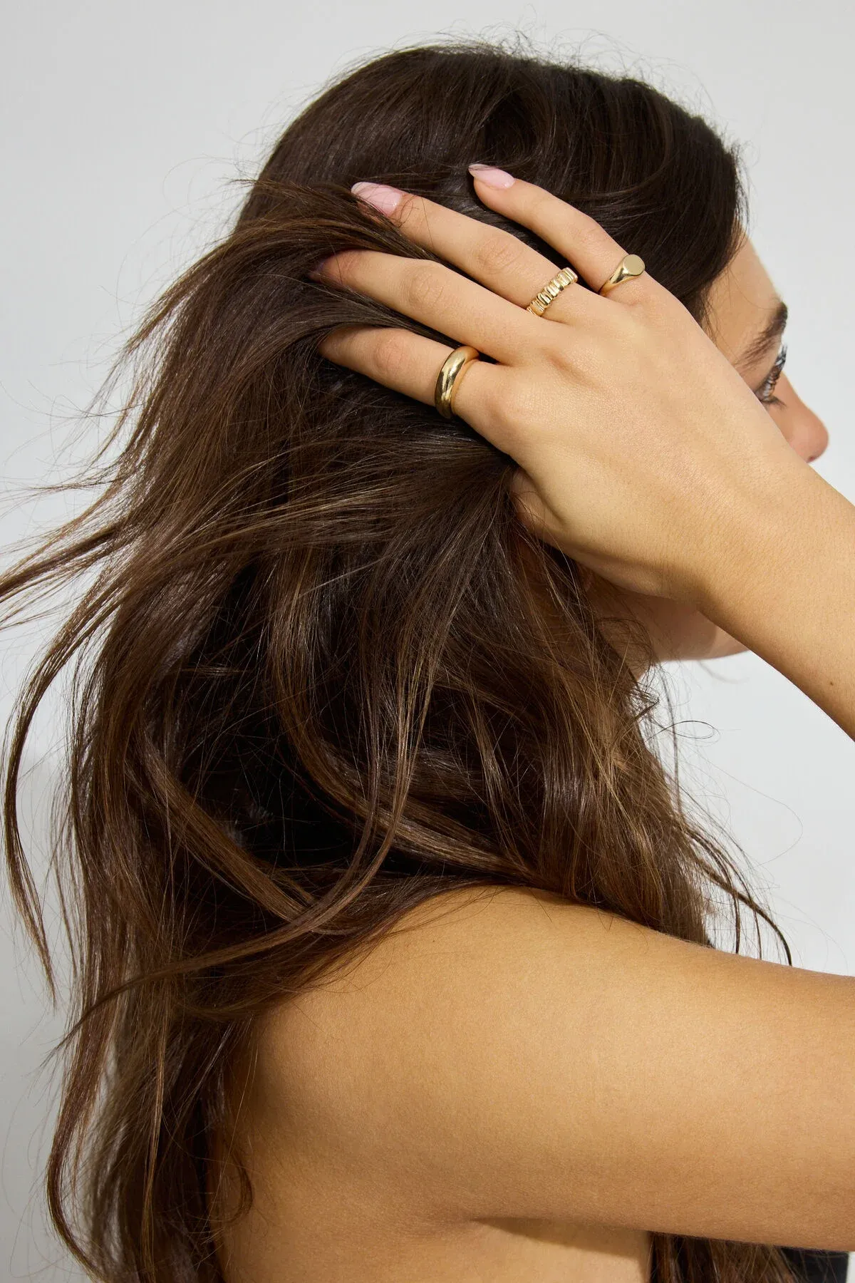 Set of 3 Signet Rings sold by Garage