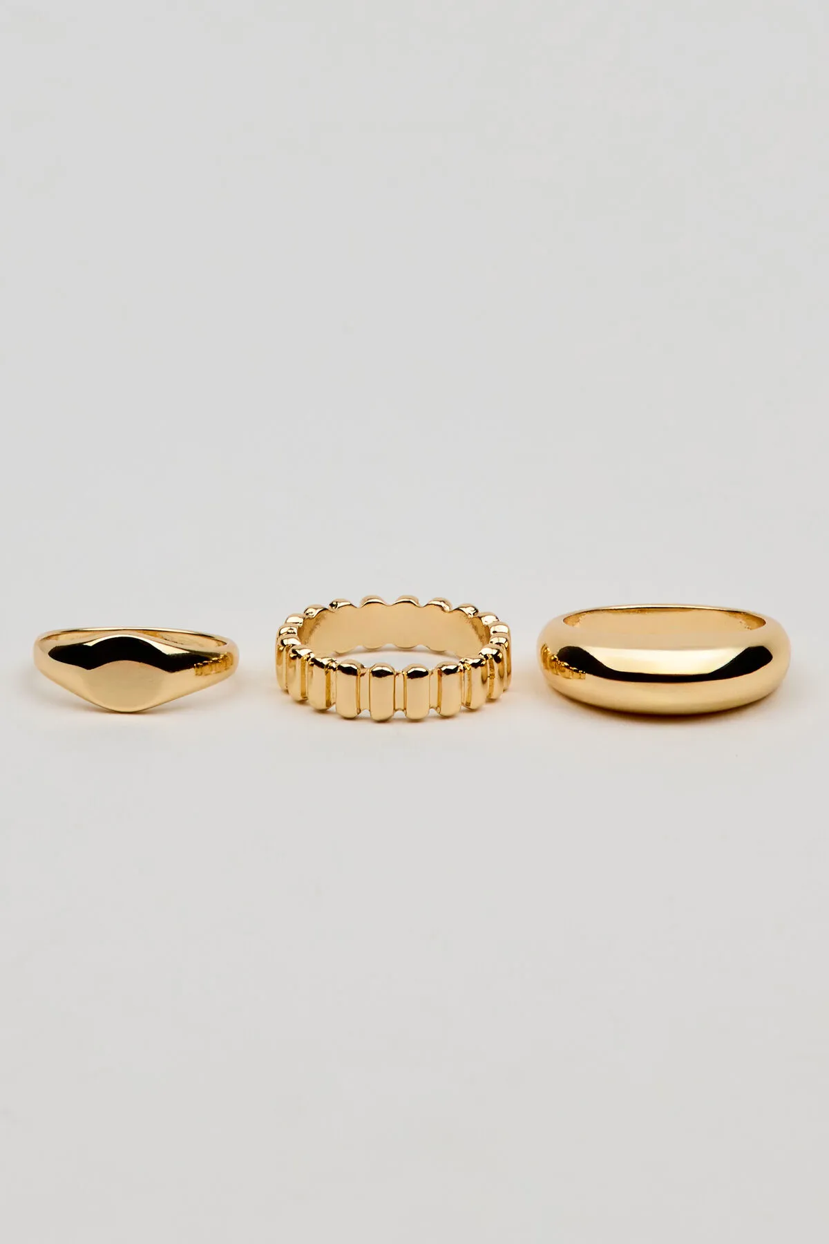 Set of 3 Signet Rings sold by Garage product image thumbnail 3