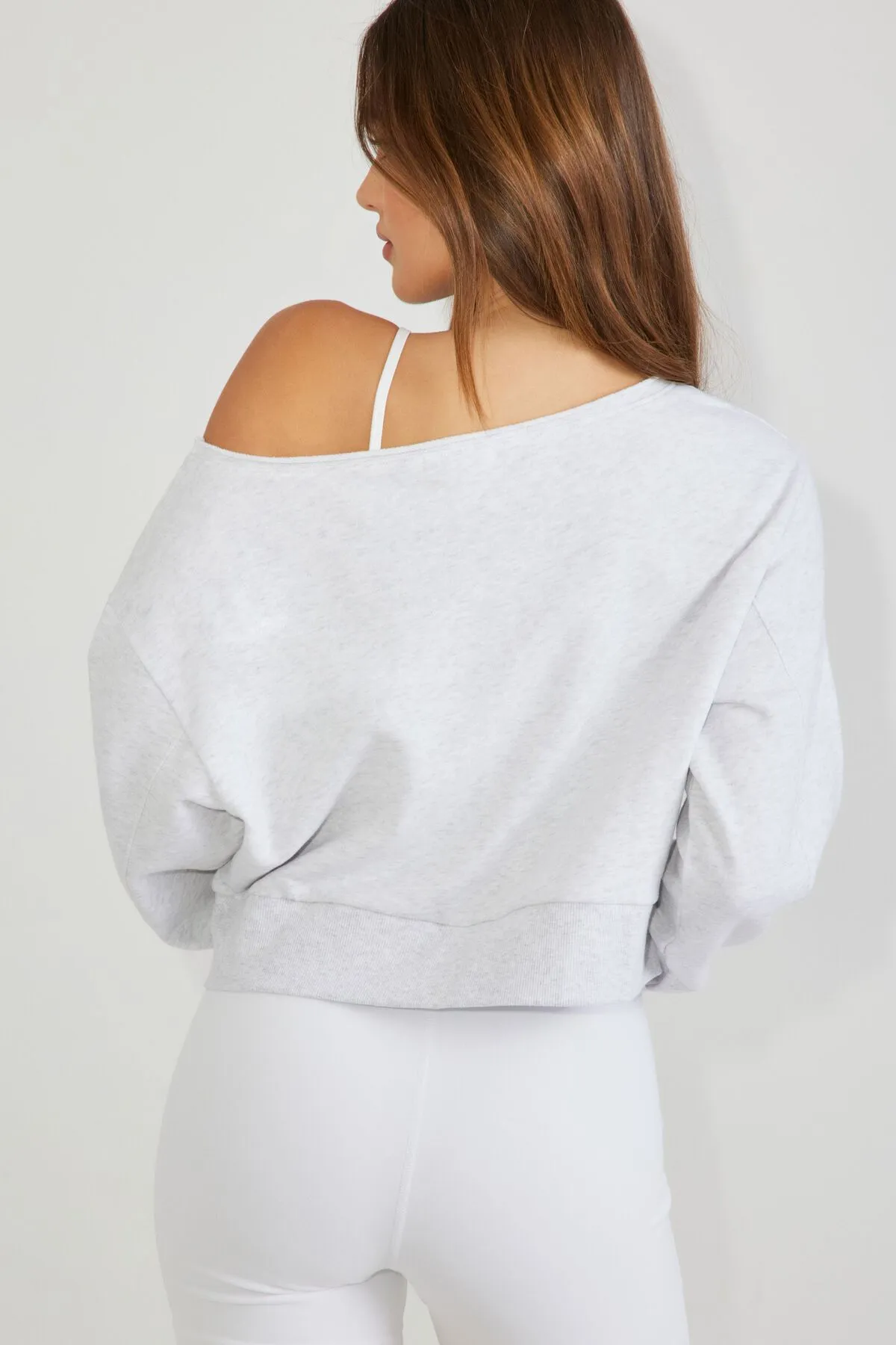 SoftTerry Off Shoulder Sweatshirt sold by Garage product image thumbnail 3