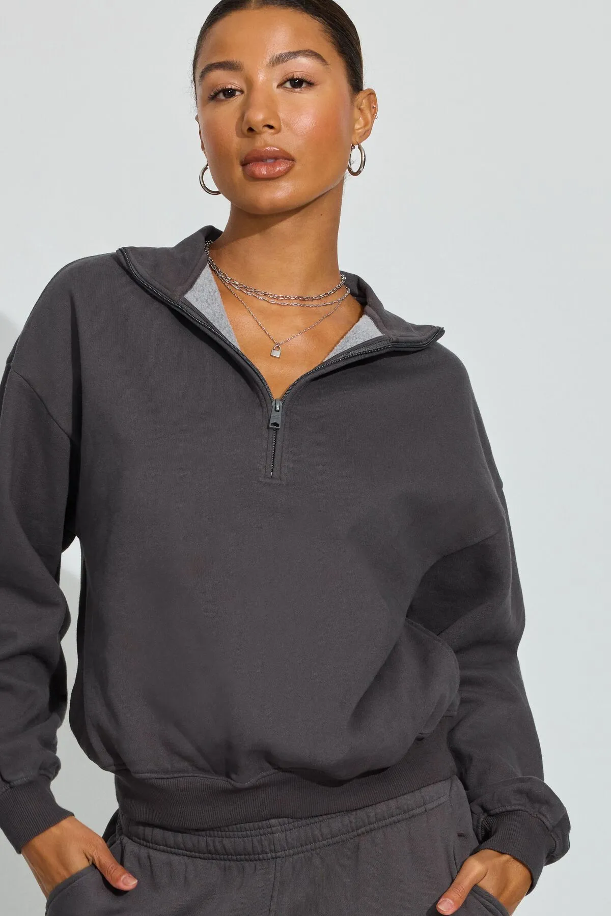 UltraFleece Half Zip Sweatshirt sold by Garage product image thumbnail 3