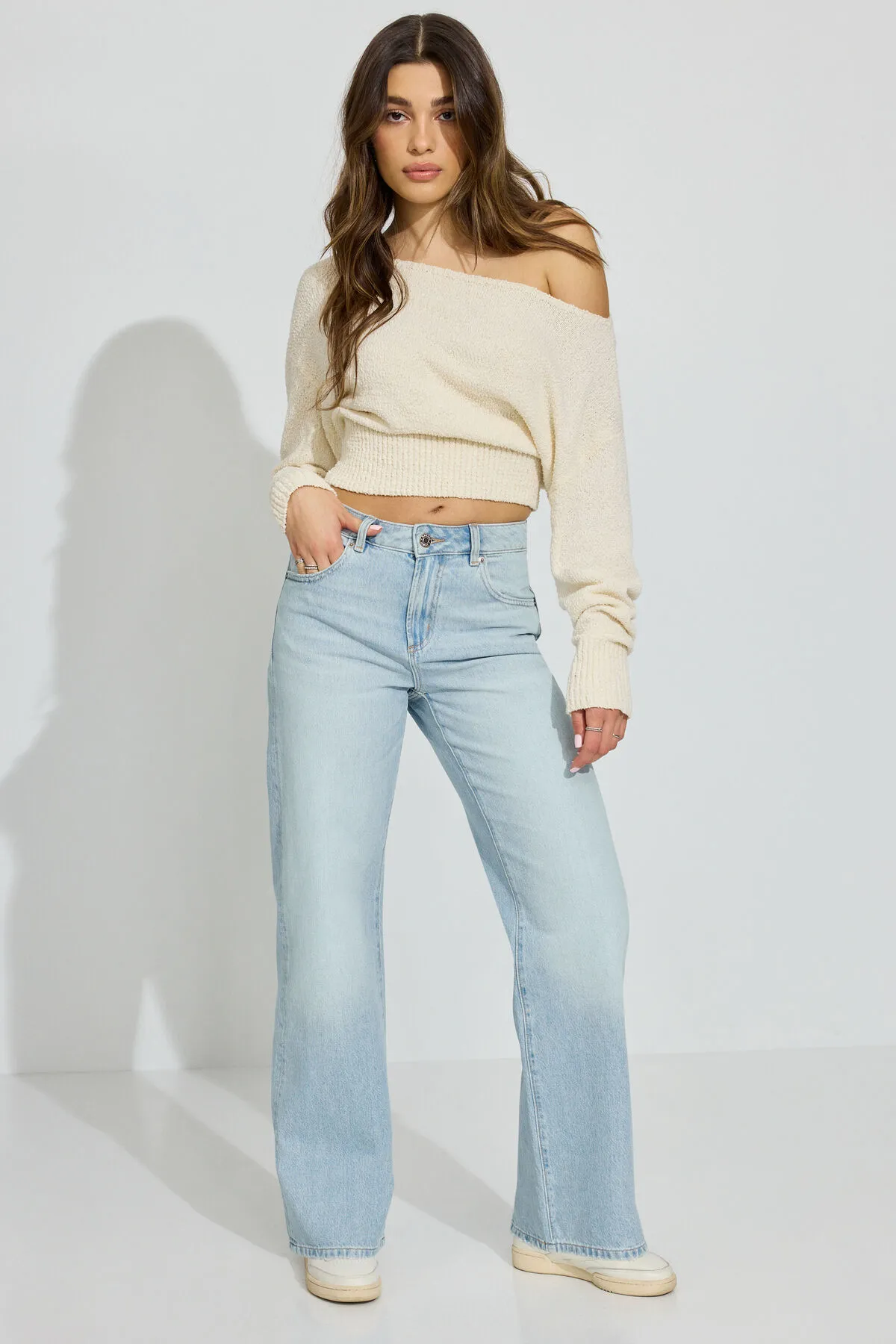 Wide Leg Jean sold by Garage