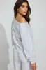SoftTerry Off Shoulder Sweatshirt sold by Garage