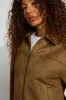 Oversized Suede Worker Jacket sold by Garage