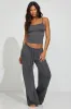 Sheer Ribbed Slouchy Pants sold by Garage