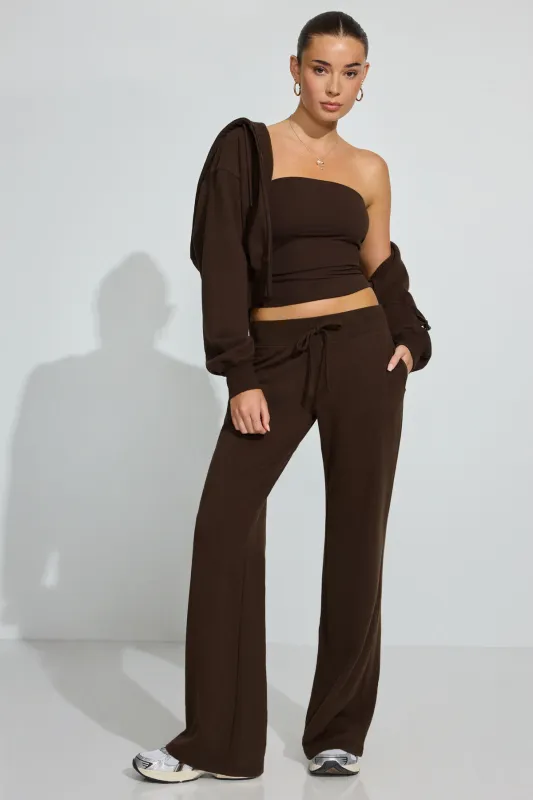 Stretch Terry Bootcut Pants sold by Garage