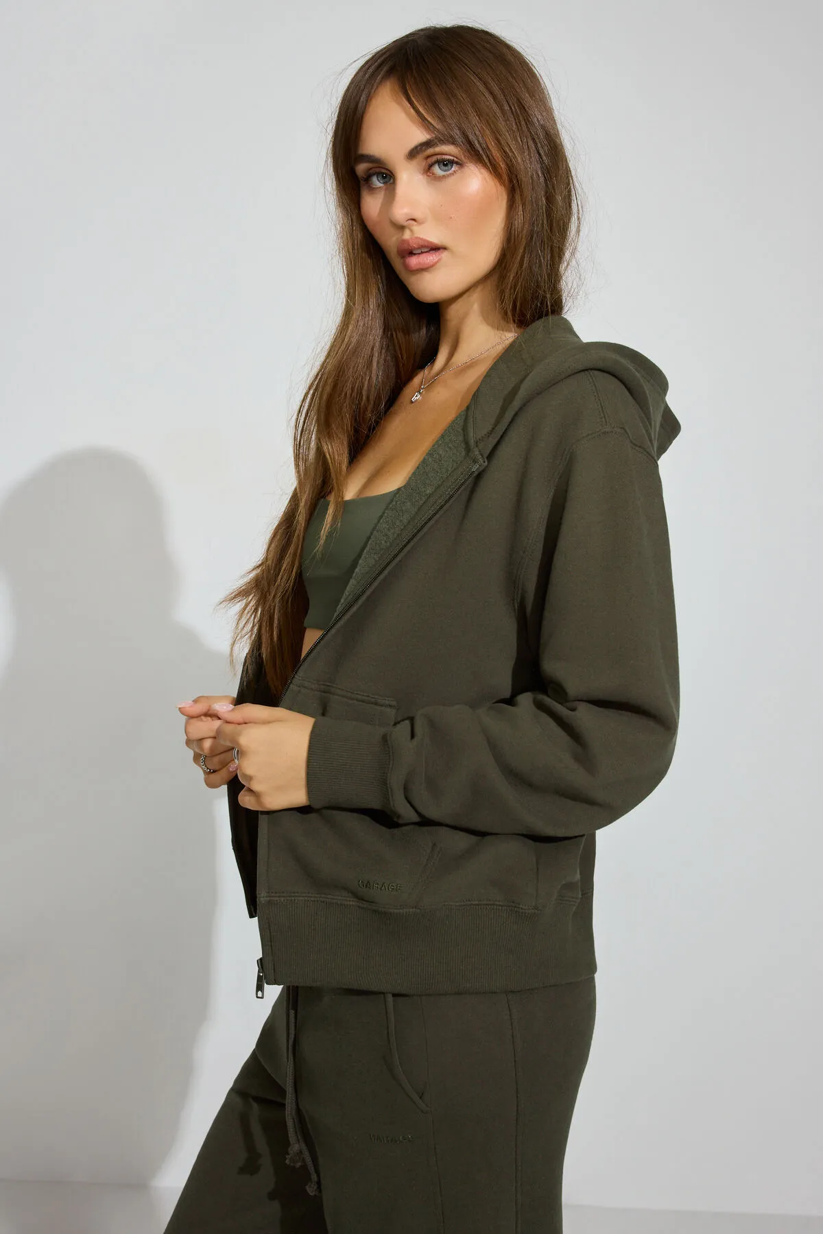 SoftTerry Iconic Full Zip Hoodie sold by Garage product image thumbnail 3