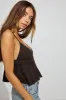 Strappy Peplum Cami Top sold by Garage