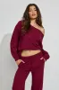 SoftTerry Off Shoulder Sweatshirt sold by Garage