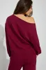 SoftTerry Off Shoulder Sweatshirt sold by Garage
