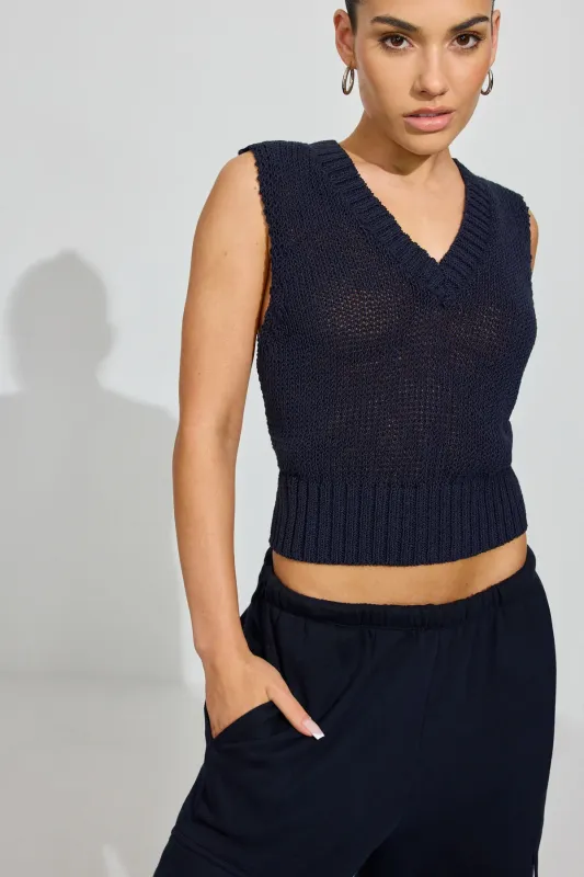 Novelty V-Neck Vest sold by Garage