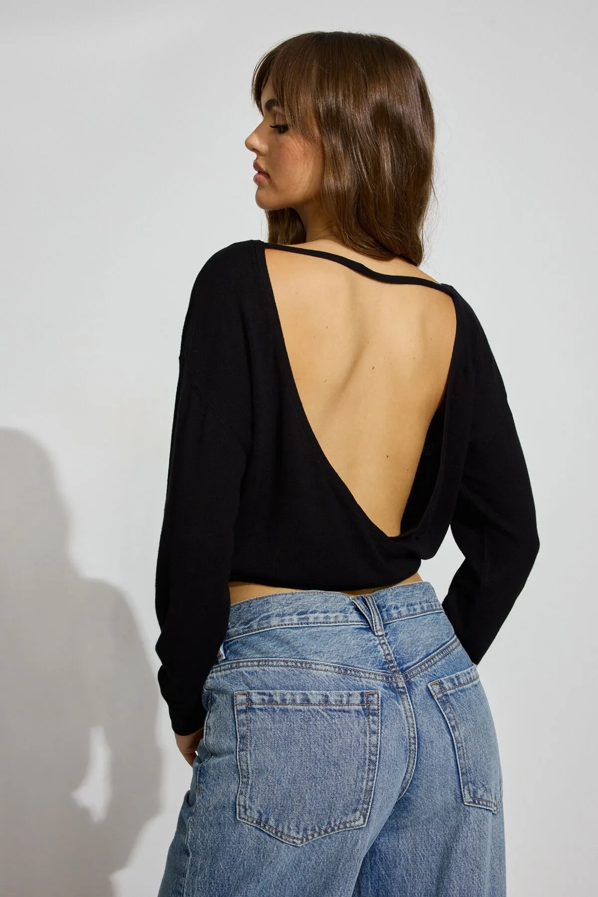 Open Cross Back Sweater sold by Garage product image thumbnail 3