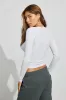 Tara V-Neck Long Sleeve Top sold by Garage