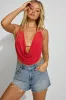 Open Back Cowl Top sold by Garage