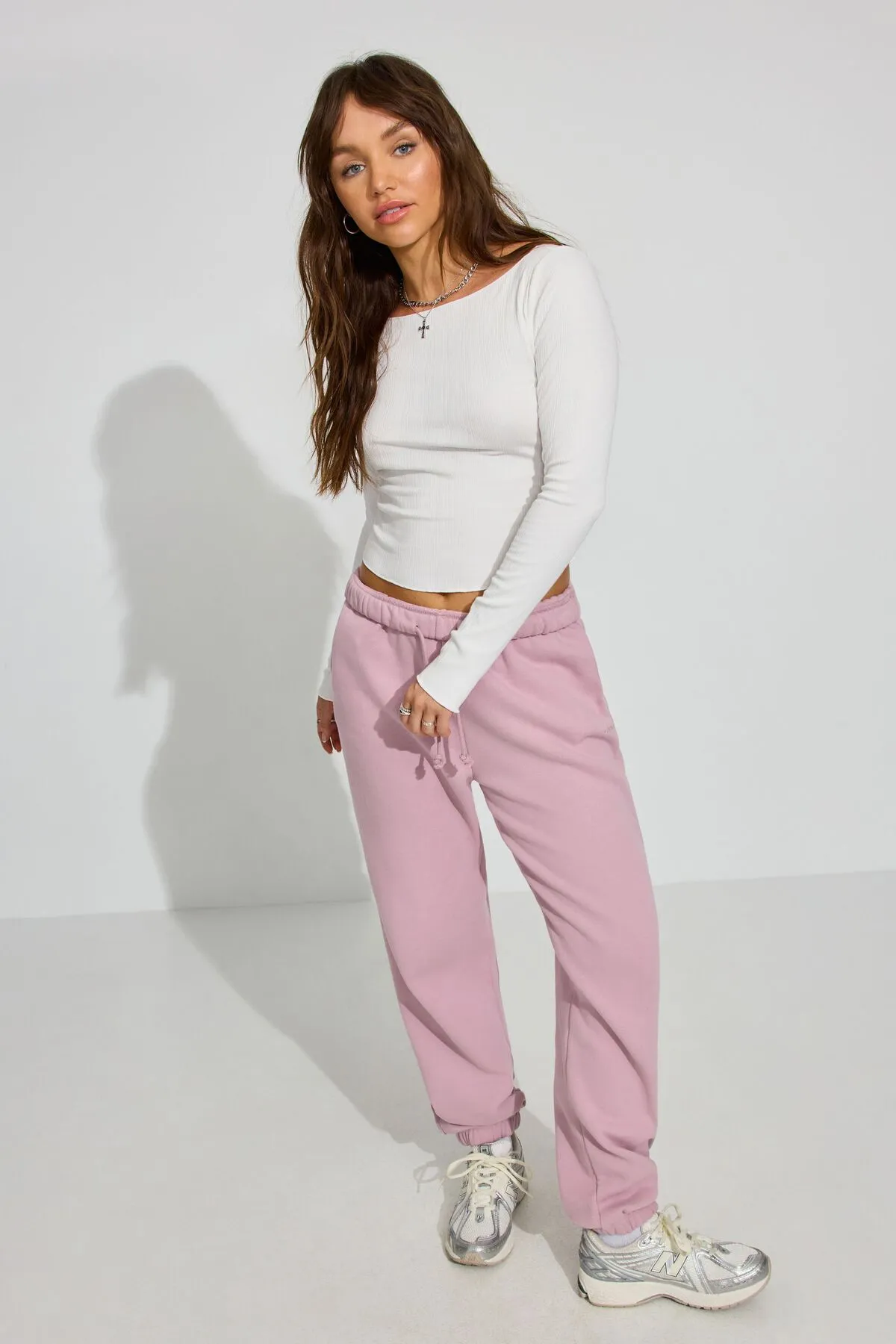 Long Sleeve Boatneck Top sold by Garage product image thumbnail 2