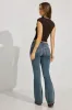 Low Rise Flare Jean sold by Garage