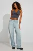 Cupro Cowl Halter Top sold by Garage