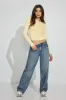 Estelle Long Sleeve Boatneck Top sold by Garage