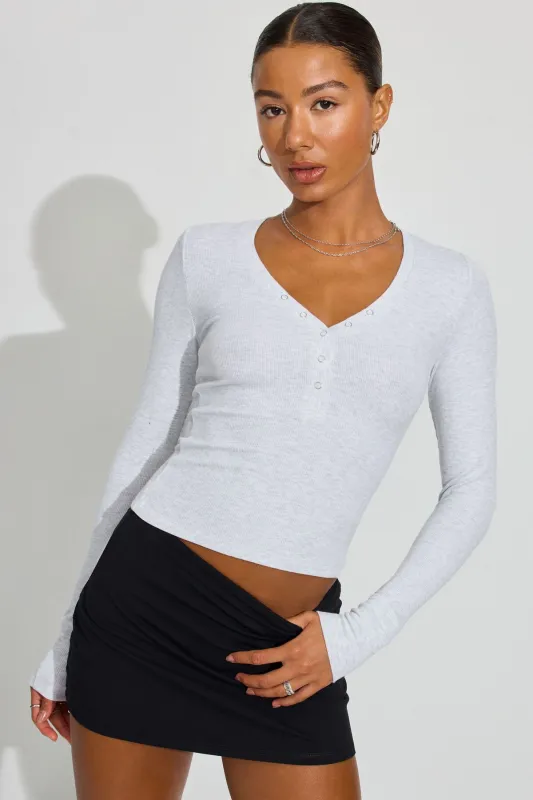 Billie Henley Long Sleeve Top sold by Garage