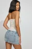 Linen Smocked Tube Top sold by Garage
