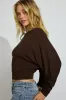 Smooth Dolman Boatneck Top sold by Garage