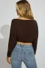 Smooth Dolman Boatneck Top sold by Garage