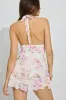 Ayla Halter Smocked Romper Dress sold by Garage