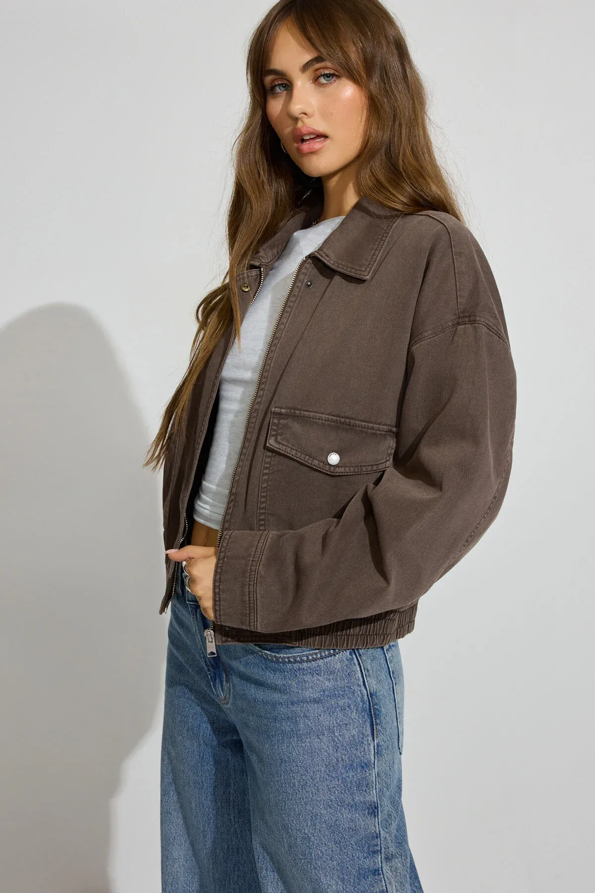Twill Bomber Jacket sold by Garage product image thumbnail 3