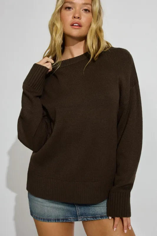 Roxy Long Sleeve Supersoft Crewneck Sweater sold by Garage